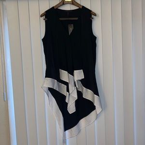 BCBG Asymmetrical High Low Tank Too